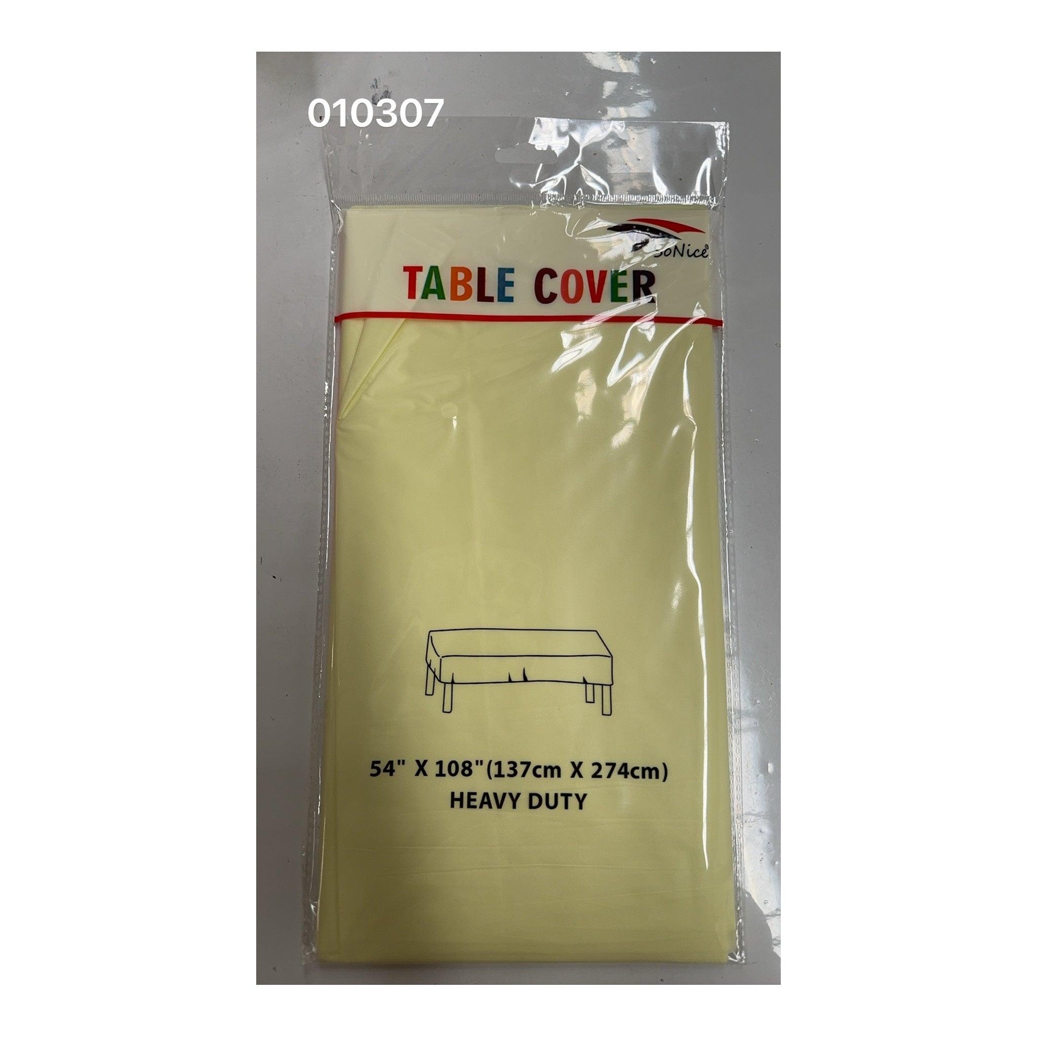 Table Cover Square Ivory